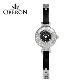 [OBERON] OB-305 STBK _ Fashion Women's Watch, Leather Watch, Quartz Watch, 3 ATM Waterproof, Japan Movement